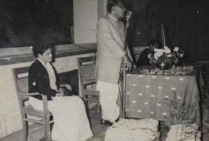 1960-Workshop on Institution and Leadership building Valedictory function Chief Minister Bimala Prashad Chaliha and Mrs. Neera Dogra , Chairman , Assam State Social Welfare Board