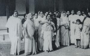 Indira Gandhis's visit 1950s