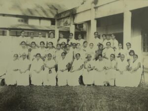 Members of the reception committee 1975-50th conference of All Assam Pradeshik Mahila Samiti