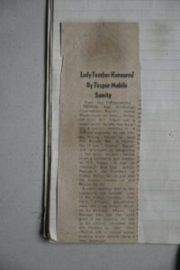 Farewell to a legend - Chandrabala Baruah from Mina Agarwala Secretary TMS